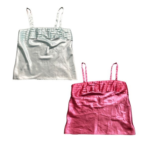 Vintage Pink Silky Tank Top! - Picture 5 of 6